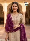 Adhira By Blue Hills Vichitra Kurti With Bottom Dupatta